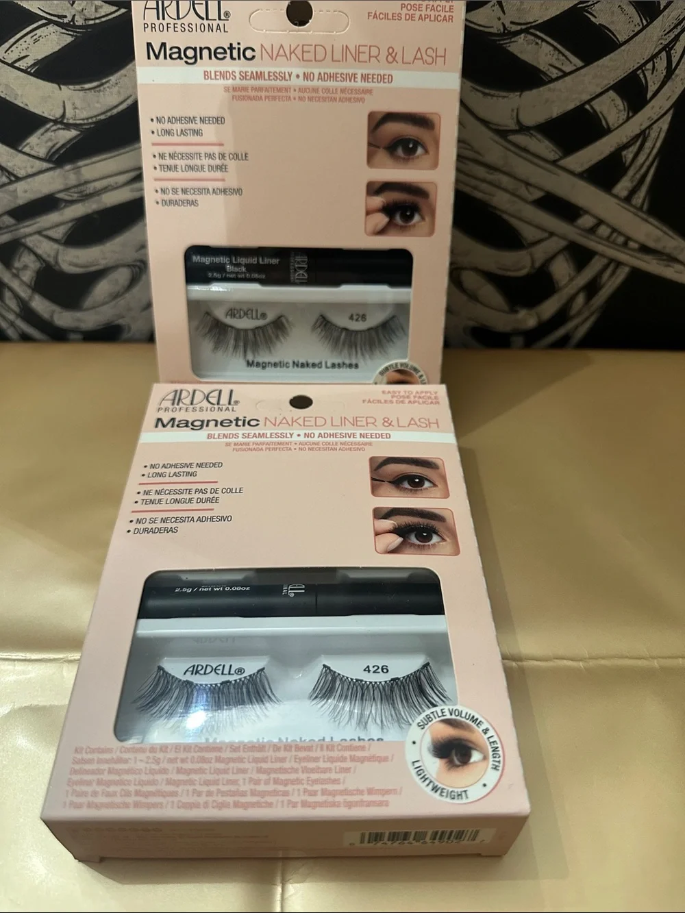 Ardell Magnetic Naked Liner & Lash Set - Black 2 PACK BUNDLE DEAL